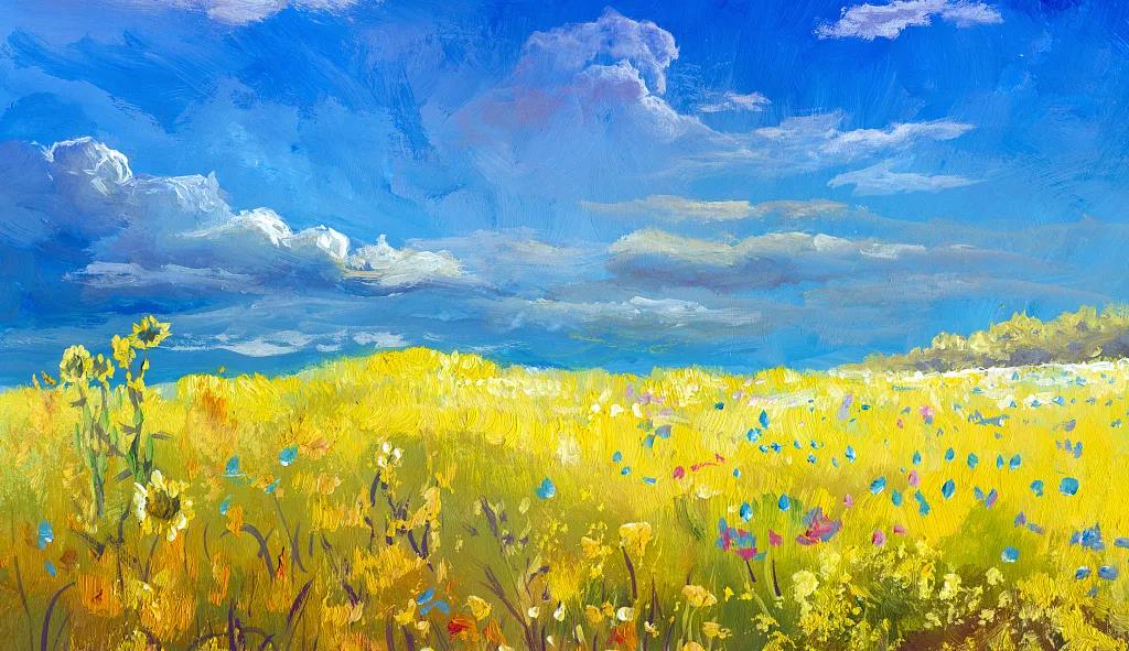 河畔有約丨解壓數(shù)字油畫，一起畫你想畫！